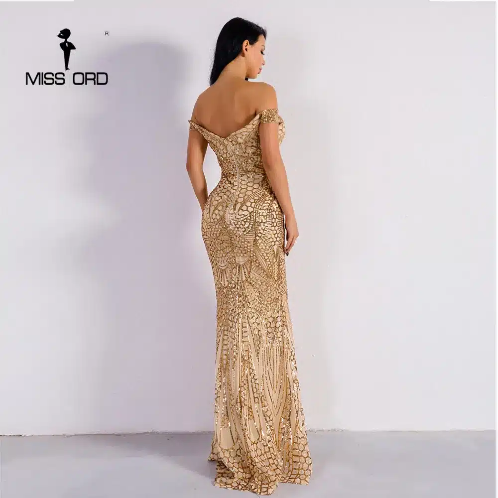 Missord 2019 Sexy bra party dress sequin maxi dress FT4912 23
