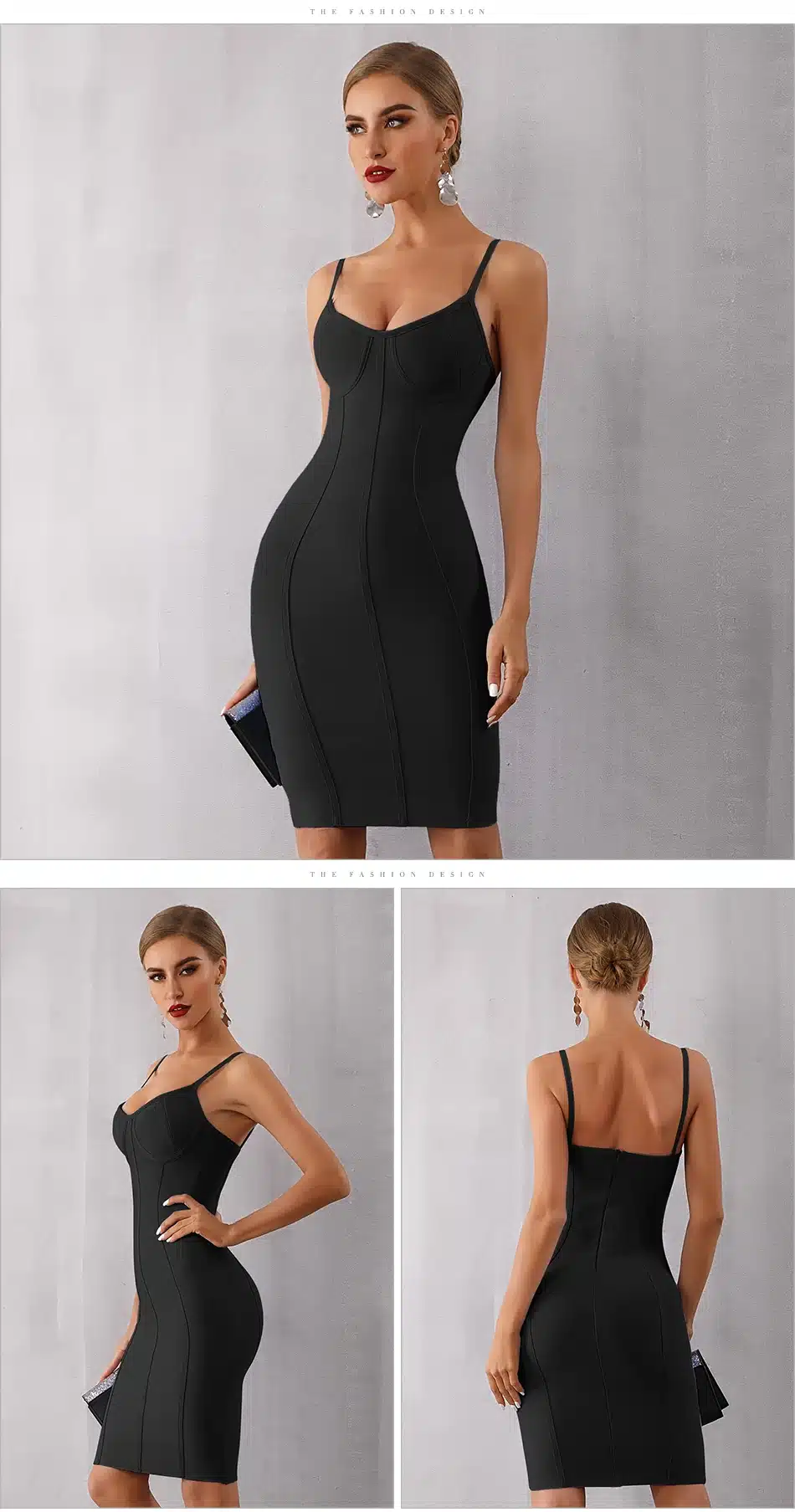 Adyce 2019 New Summer Bodycon Bandage Dress Women Sexy Blue Spaghetti Strap Vestido Strapless Midi Celebrity Evening Party Dress 17