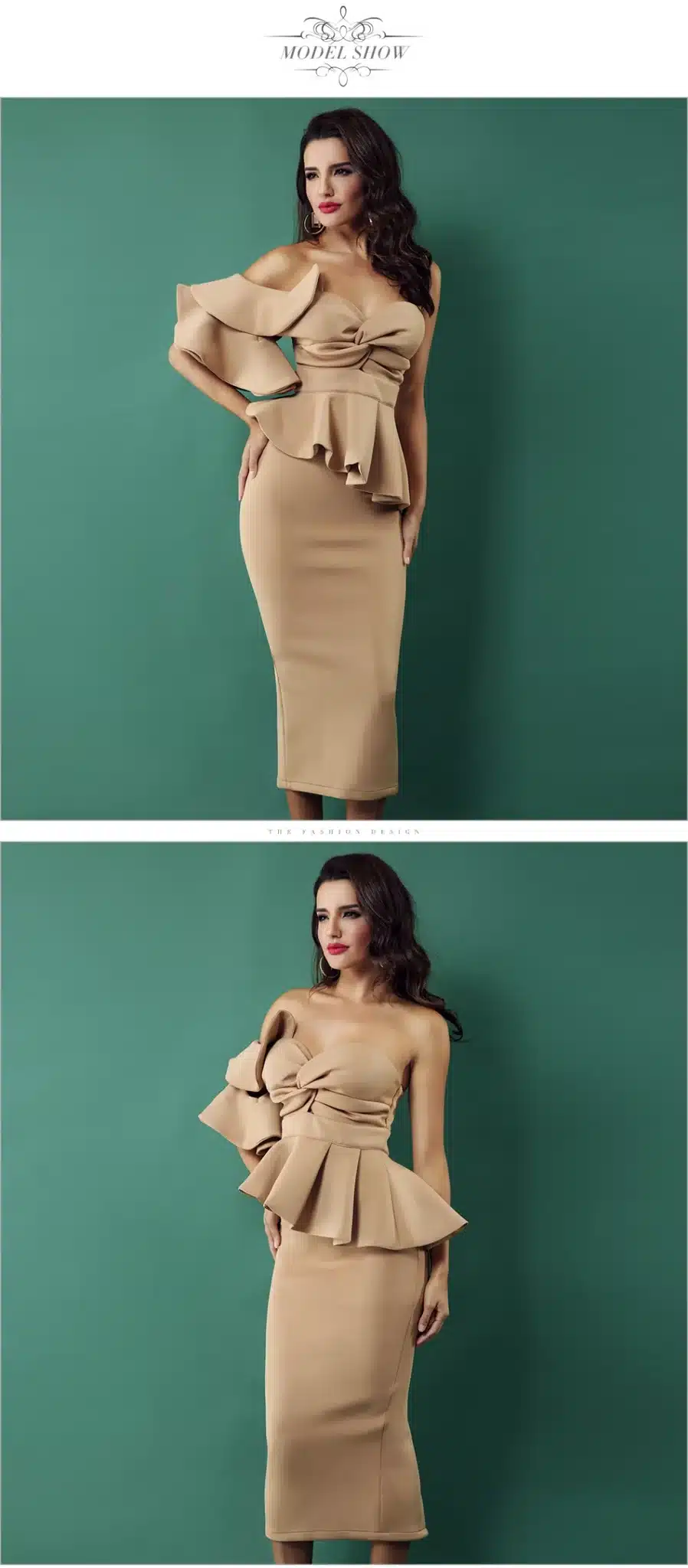 Adyce Celebrity Evening Party Dress Women 2019 Sexy Bodycon Sets One Shoulder Ruffles Short Sleeve Strapless Club Dress Vestidos 13