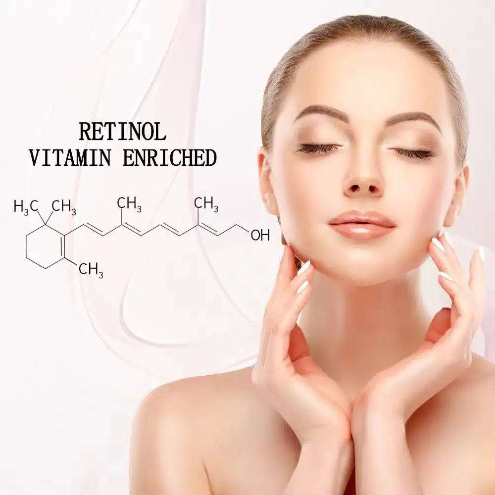 Mabox Retinol Moisturizer Face Cream Vitamin E Collagen Retin Anti Aging Wrinkles Acne Hyaluronic Acid Anti-aging Serum 18