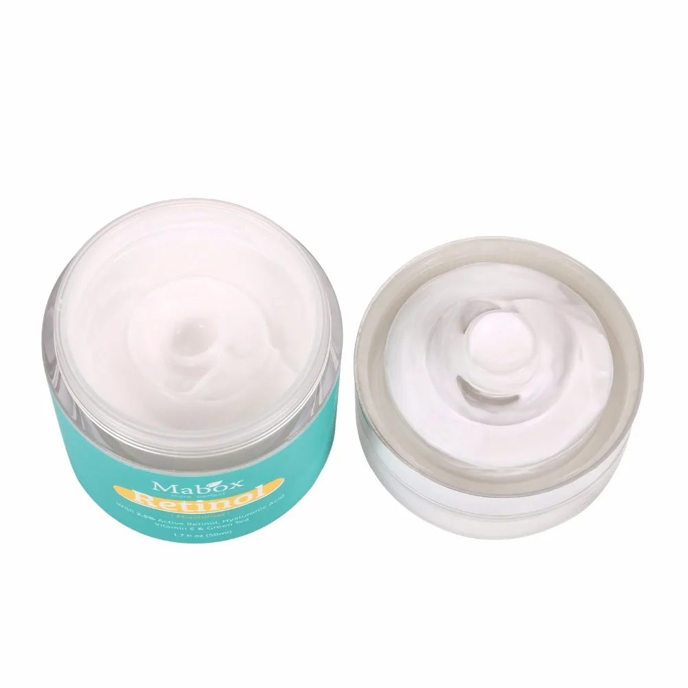 Mabox Retinol Moisturizer Face Cream Vitamin E Collagen Retin Anti Aging Wrinkles Acne Hyaluronic Acid Anti-aging Serum 22