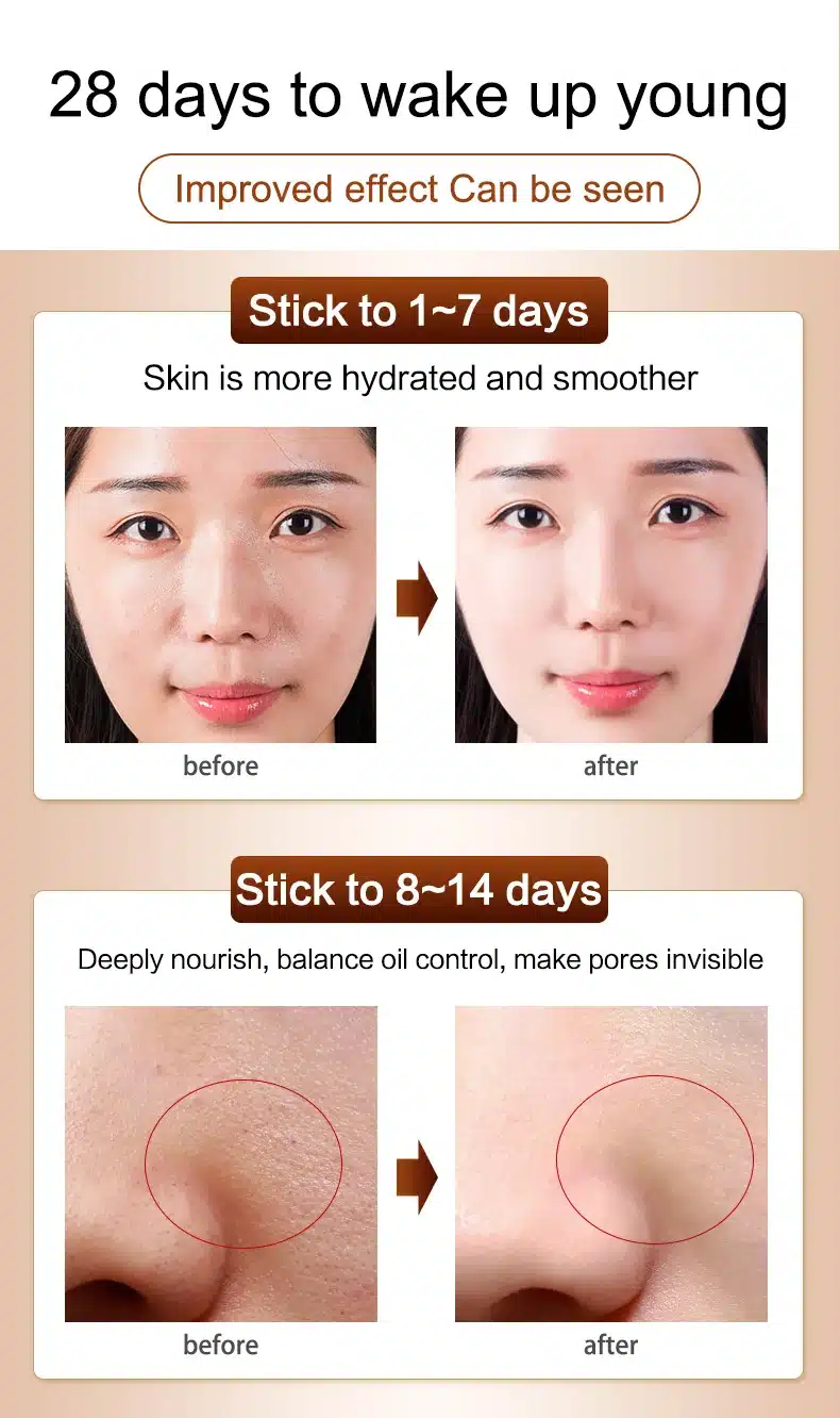 Fonce Korea Anti Aging Wrinkle Remover Face Cream Dry Skin Hydrating Facial Lifting Firming Day Night Cream Peptide Serum 50g 13
