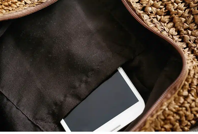 OCEHNUU Big Straw Beach Bags Women Handbags Summer Fashion Female 2019 Casual Women's Bags Shoulder Bag Tassel Zipper Bolsas 20