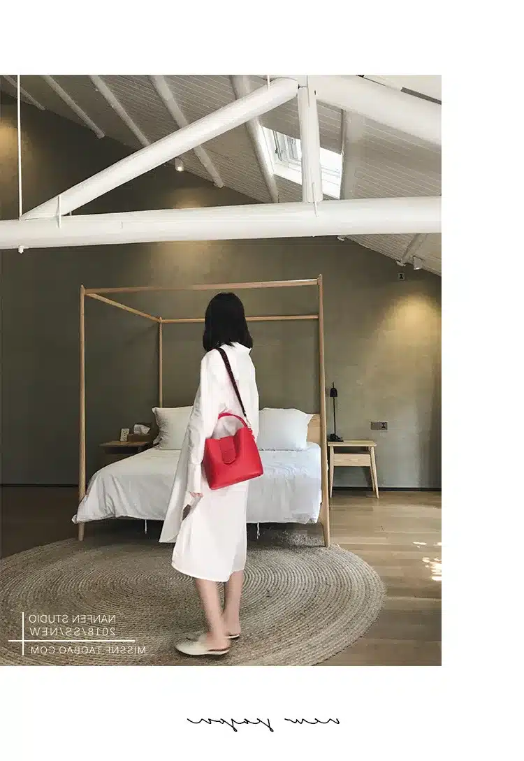 Casual Pu Bucket Bag Women Handbags Serpentine Strap Shoulder Bags Lady Large Capacity Messenger Bags 2019 Sac Crossbody Bag 25