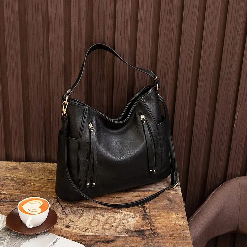 DIZHIGE Brand Soft PU Leather Women Handbags Big Capacity Shoulder Bags High Quality Designer Ladies Hand Bags Women 2019 8
