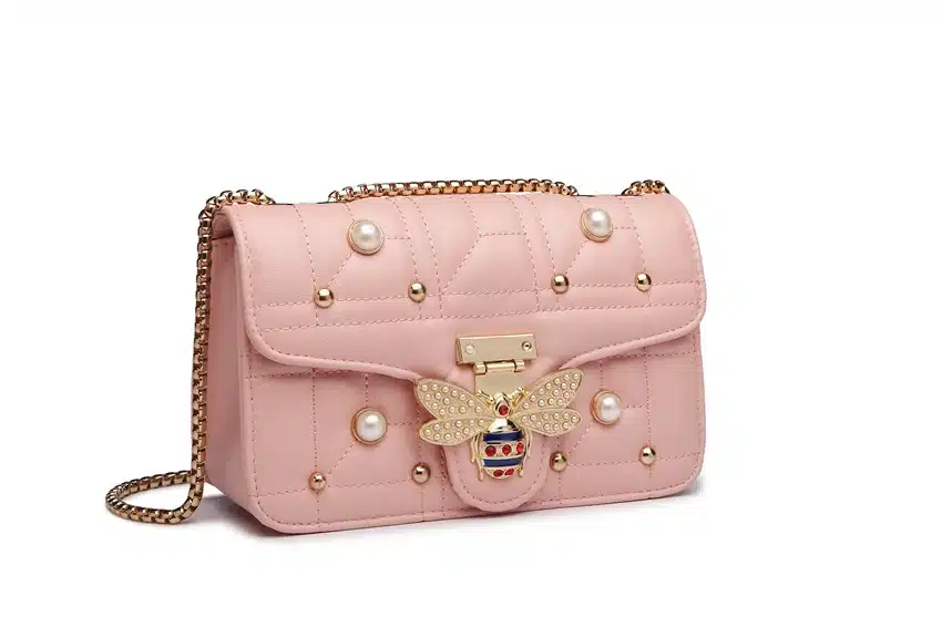 2019 Brands Designer Women Shoulder Bag Chain Strap Flap ladies leather Handbags Messenger Bag women Clutch Bag bee Buckle purse 15
