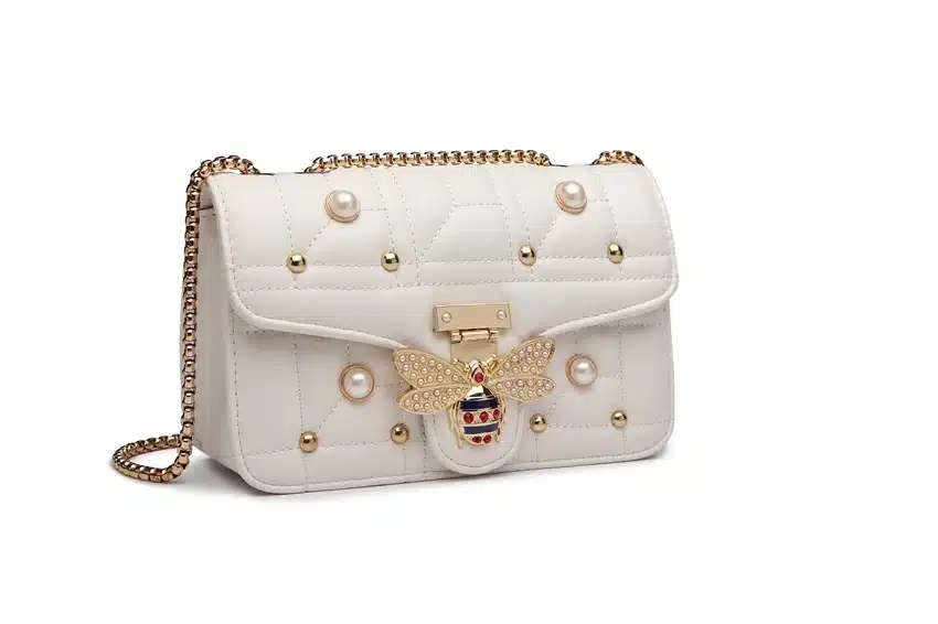 2019 Brands Designer Women Shoulder Bag Chain Strap Flap ladies leather Handbags Messenger Bag women Clutch Bag bee Buckle purse 20