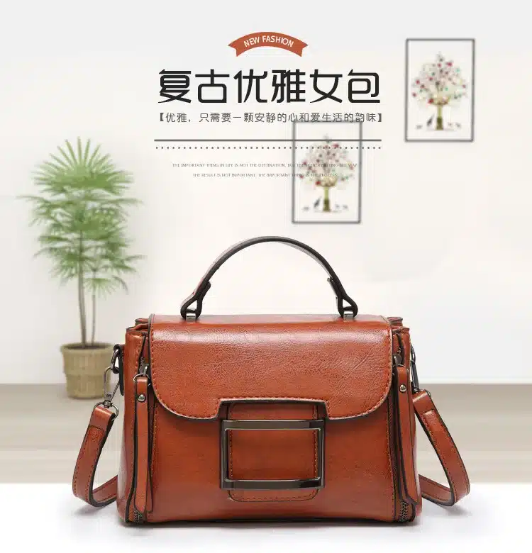 2019 Spring Real Genuine Leather Handbag Handbags Woman Small Vintage Crossbody Bags For Women Shoulder Messenger Bag Female 10