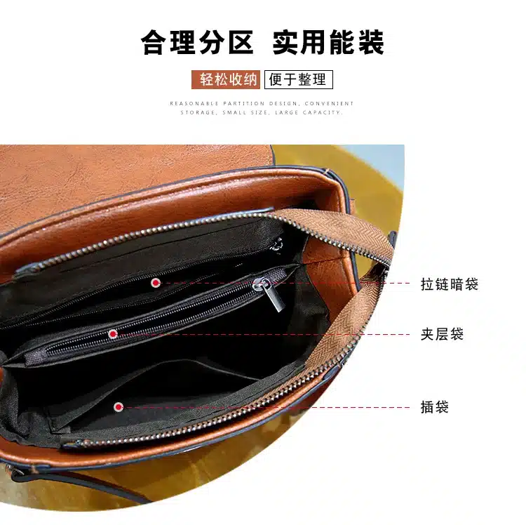 2019 Spring Real Genuine Leather Handbag Handbags Woman Small Vintage Crossbody Bags For Women Shoulder Messenger Bag Female 14