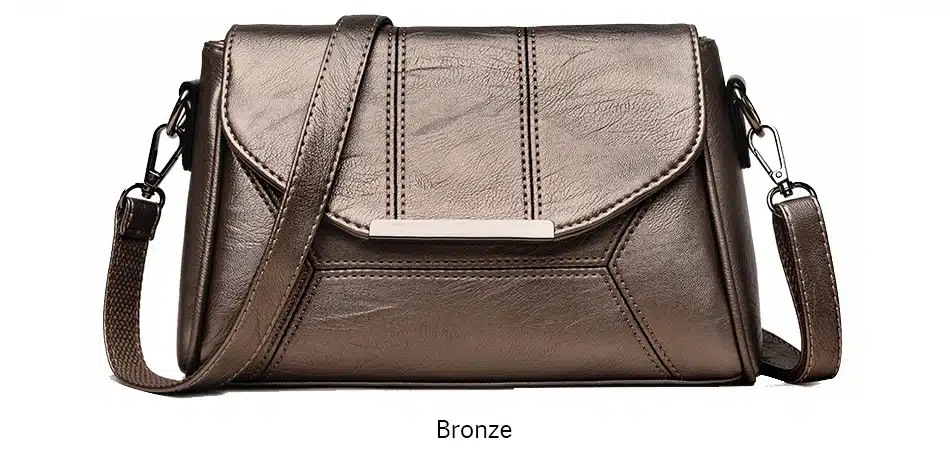 2019 New Soft Crossbody Bags For Women Pu Leather Handbags Designer Women Shoulder Bags High Quality Solid Women Messenger Bags 15