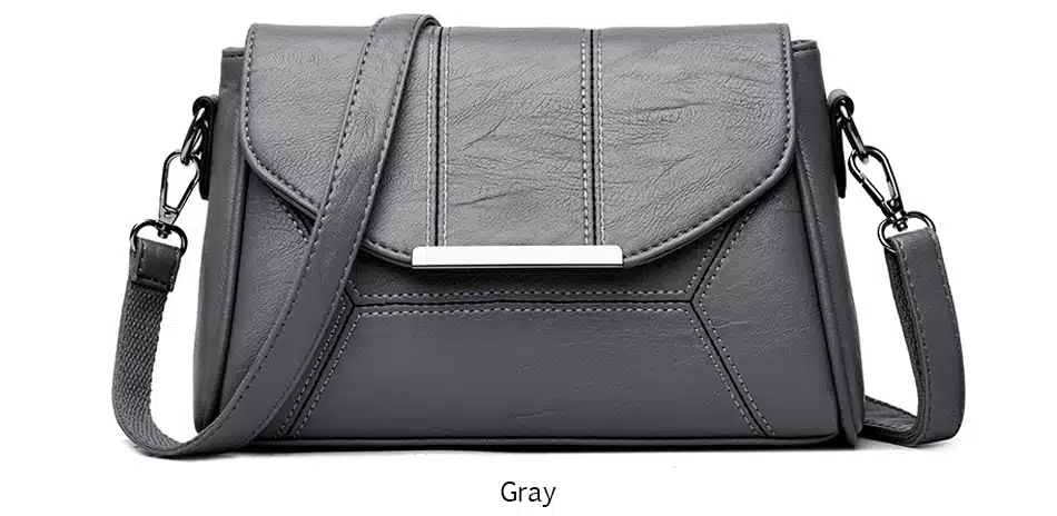 2019 New Soft Crossbody Bags For Women Pu Leather Handbags Designer Women Shoulder Bags High Quality Solid Women Messenger Bags 18