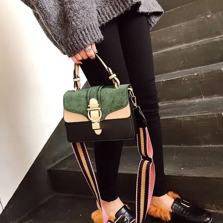 Drop Shipping 2019 New Brand Women Leather Handbags Famous Fashion Shoulder Bags Female Luxury Designer Crossbody Purses Bolsas 44