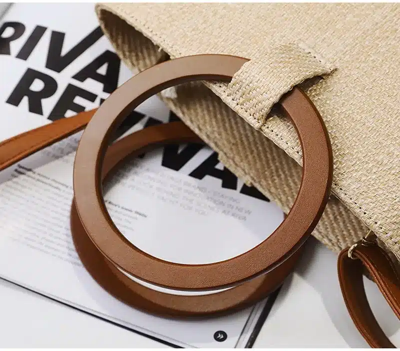 DIINOVIVO Bohemia Style Women's Summer Bags New 2019 Bag Shoulder Straw Bags Beach Bag INS Popular Simple Lady Handbag WHDV0019 5