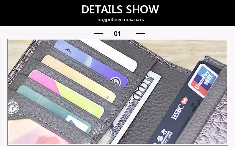 DICIHAYA Brand Genuine Leather Women Wallets Crocodile Print Long Hasp Zipper Wallet Ladies Clutch Bag Purse Female Luxury 2019 23