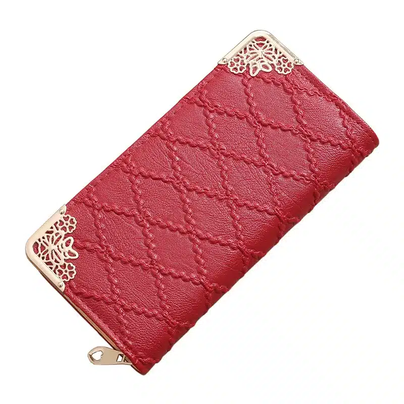 2019 New Girl Purse Black Korean Women's Wallet Long Fashion Clutch Bag Diamond Buckle Wallet Card Bags Evening Bag Wallets Men 20