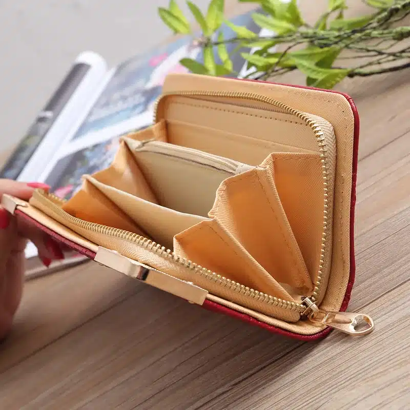 2019 New Girl Purse Black Korean Women's Wallet Long Fashion Clutch Bag Diamond Buckle Wallet Card Bags Evening Bag Wallets Men 23