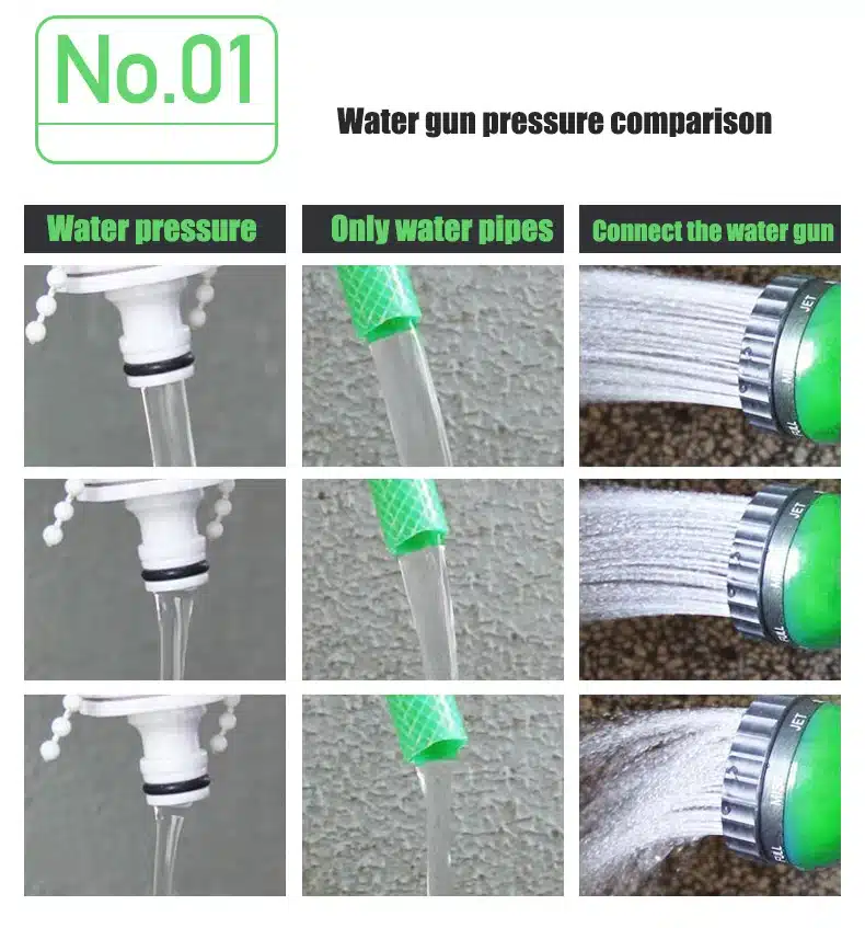 Hot Selling 25FT-100FT Garden Hose Expandable Magic Flexible Water Hose EU Hose Plastic Hoses Pipe With Spray Gun To Watering 13