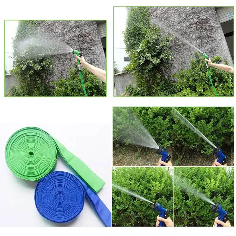 Garden Hoses Reels Plastic Hoses EU Hose Pipe With 25FT-100FT Garden Supplies Watering Irrigation Home Expandable Water Hose 7