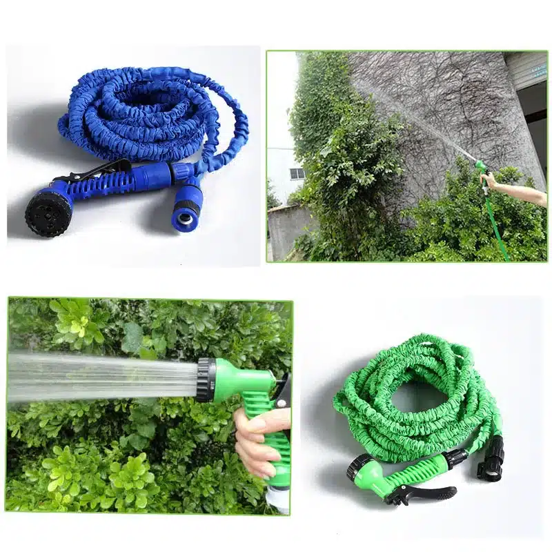 Garden Hoses Reels Plastic Hoses EU Hose Pipe With 25FT-100FT Garden Supplies Watering Irrigation Home Expandable Water Hose 8