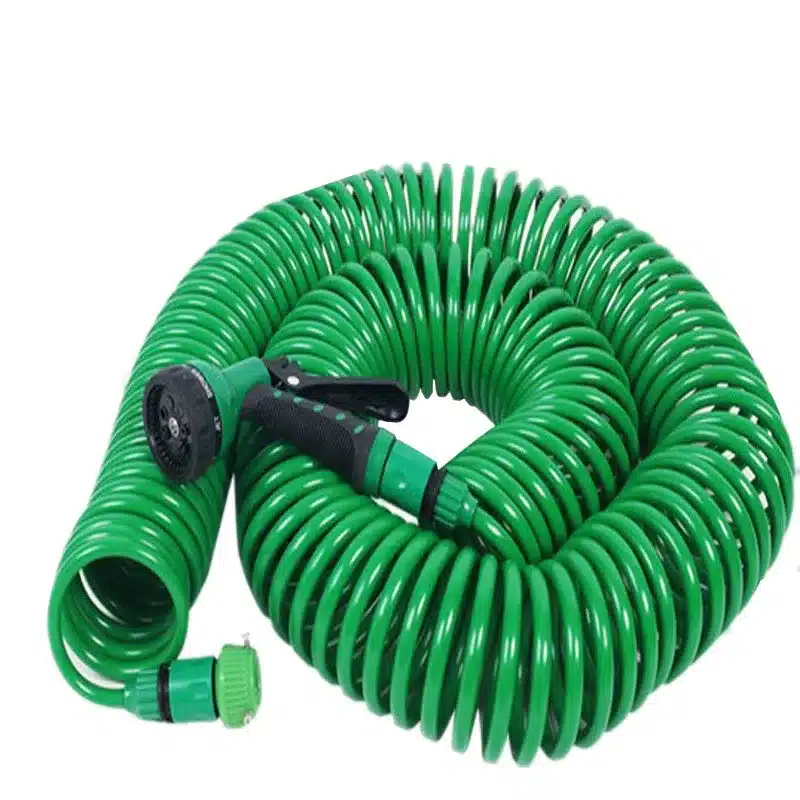 Watering Irrigation Spring Tube Car Wash Water Gun 8 Function with Nozzle 25FT Flexible Portable Expandable Garden Water Hose 12