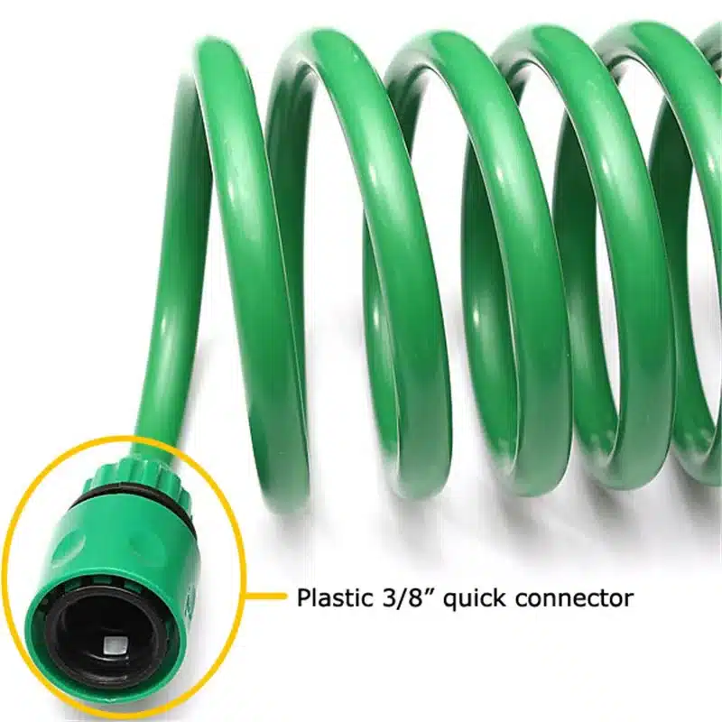 Watering Irrigation Spring Tube Car Wash Water Gun 8 Function with Nozzle 25FT Flexible Portable Expandable Garden Water Hose 16