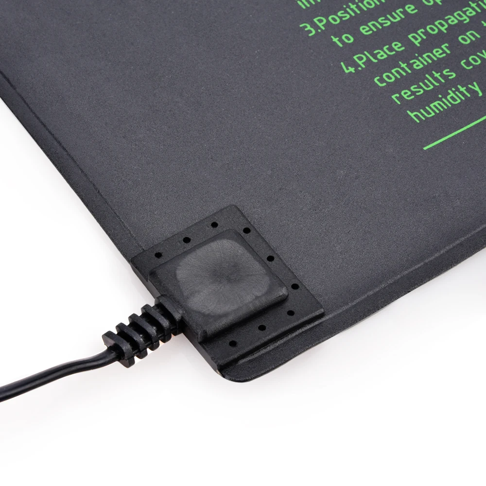 50X24cm US EU Plug Seedling Heat Mat Plant Seed Germination Propagation Clone Waterproof Home Garden Seedling Heat Mat 13