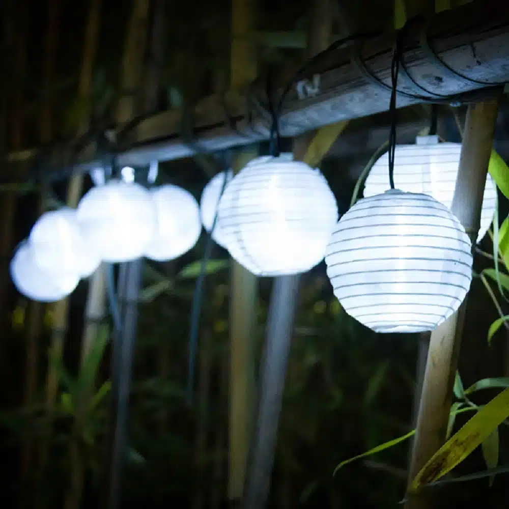 Solar String Lights Lantern Ball 20/30LED Solar Lamp Christmas Fairy Lights for Party Holiday Outdoor Garden Decoration 17
