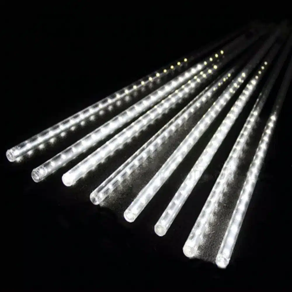 50cm 30cm 20cm waterproof Meteor Shower Rain Tubes Led Light Lamp 240V EU Plug Christmas Light Wedding Garden Decoration Xmas 10
