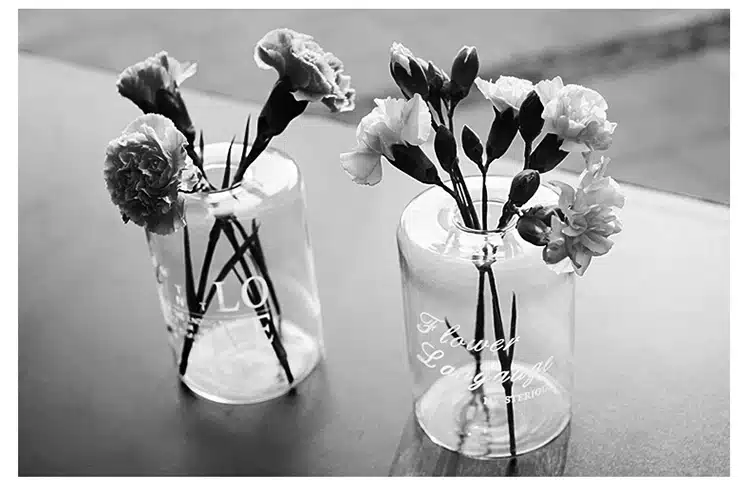 Nordic Style Glass Mini Vase Wedding Decoration Flower Vase Container Vaso Home Decor Tabletop Glass Vase Garden Decor Planter 26