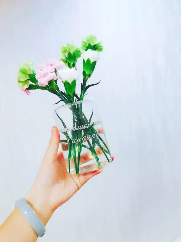 Nordic Style Glass Mini Vase Wedding Decoration Flower Vase Container Vaso Home Decor Tabletop Glass Vase Garden Decor Planter 28