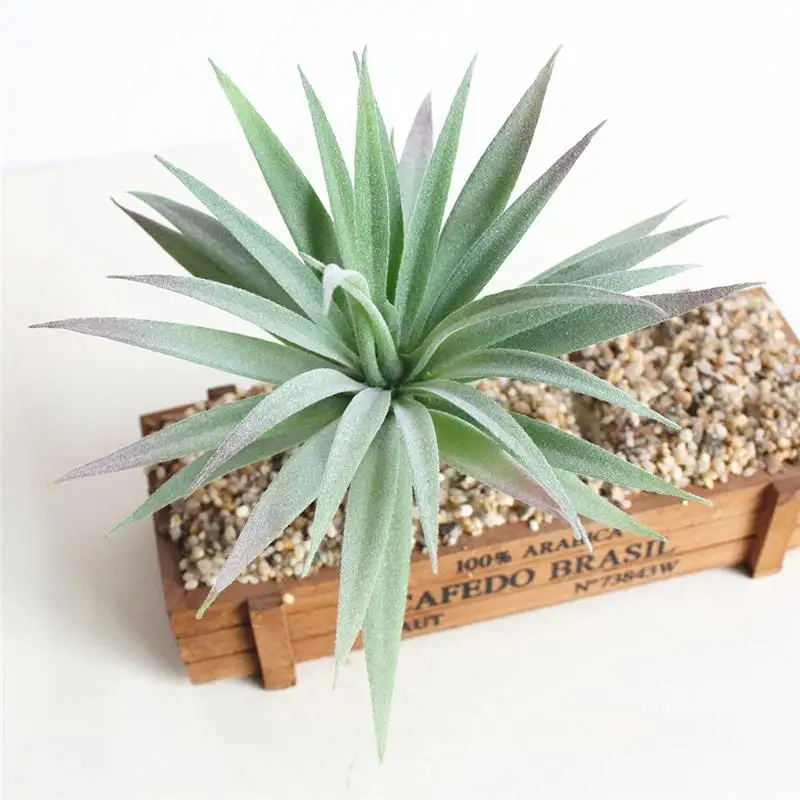 7PCS Artificial Succulent Party Decorative Fake Plant Faux Succulent Landscape Lotus Flower Arrange for Home Garden Table Decors 29