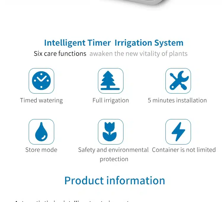 Kamoer Mobile Phone Control DIY Automatic Watering Device Water Pump Timer System Succulents Plant/Garden Drip Irrigation Tool 14