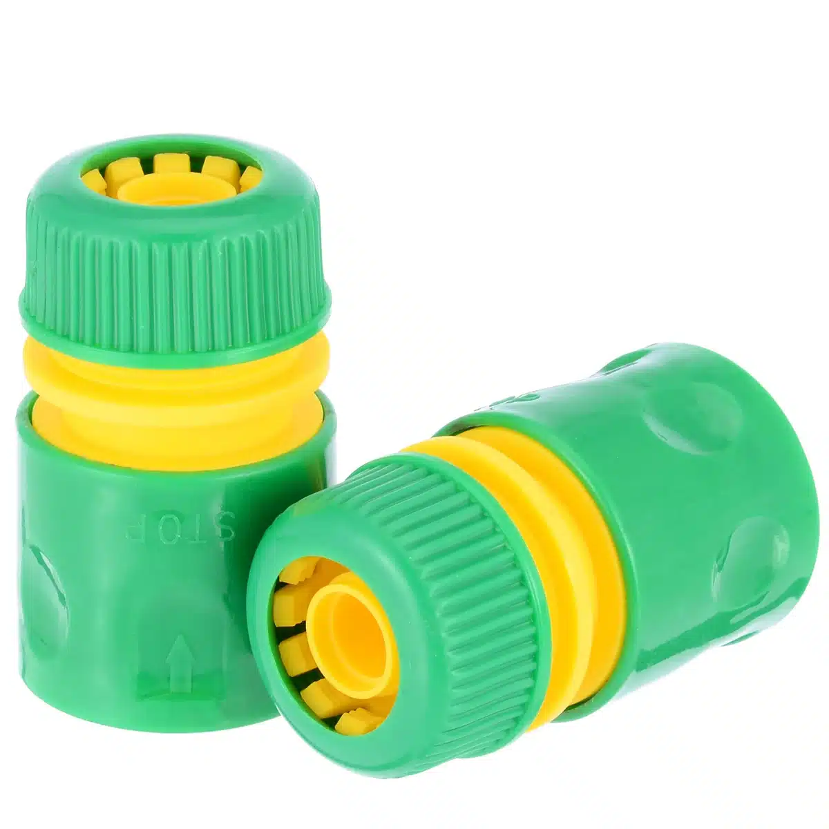 Mayitr 10pcs 1/2"Adapter Plug Coupling Quick Coupling Hose Connector Hose Garden Water Connection Irrigation Tool Kit 5