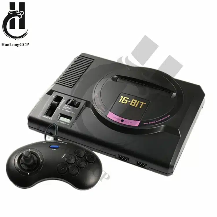 HaoLongGCP Handheld 7 inch Retro Video Game Console for ps1 for neogeo 8/16/32 bit games 8GB with 1500 free games support TV Out 45
