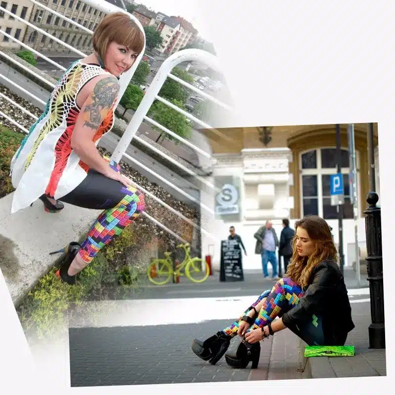 New 3D Printing Striped Women Leggings Tetris Sexy Leggins Tayt Fitness Legging Calzas Mujer Swarm Winter Jeggings Soft legins 9