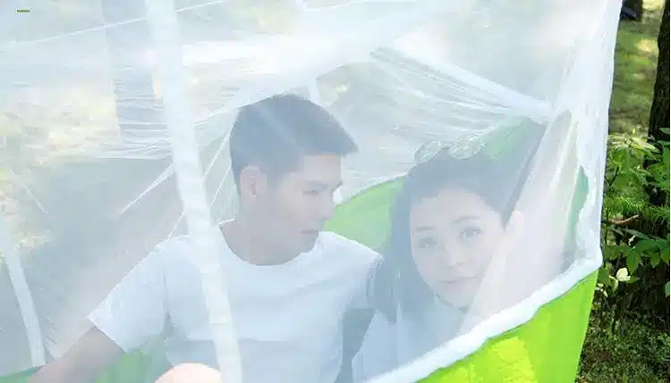 Ultralight Outdoor Camping Hunting Mosquito Net Parachute Hammock 2 Person Flyknit Hamaca Garden Hamak Hanging Bed Leisure Hamac 9
