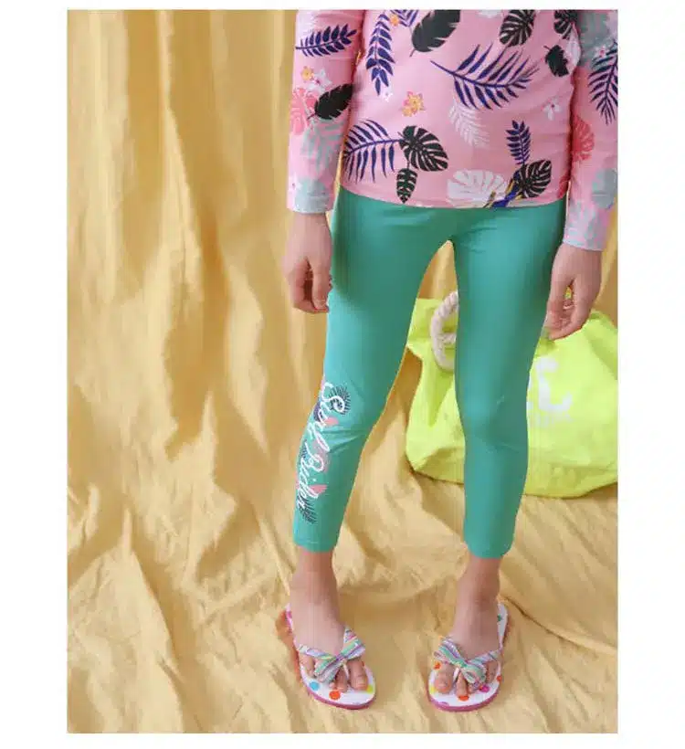 Children's Swimwear Baby Bikini 2019 Kids For Girls Children Child Swimsuit Trousers Split Big Boy Long Sleeve Pants Drying Girl 42