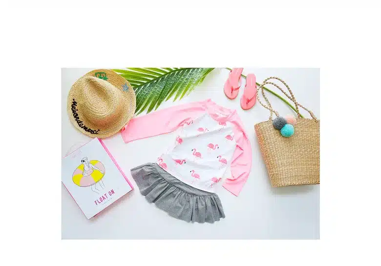 Children's Swimwear Baby Bikini 2019 Kids For Girls Child Girl Clothes Bathing Suits New Swimsuit Big Long Sleeve Split Skirt 47
