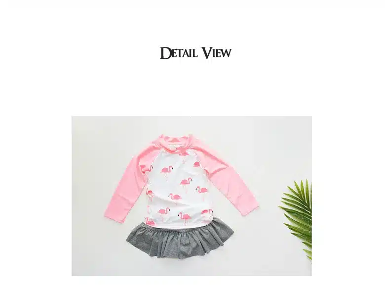 Children's Swimwear Baby Bikini 2019 Kids For Girls Child Girl Clothes Bathing Suits New Swimsuit Big Long Sleeve Split Skirt 54