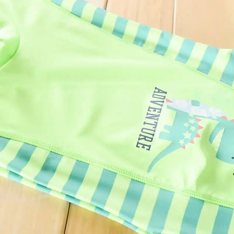 Chilren Swimsuit Baby Boy Handsome Dinosaur Beach Sunscreen Clothing Kids Rash Guard Baby Boy Swimwear And Cap In One Set 20