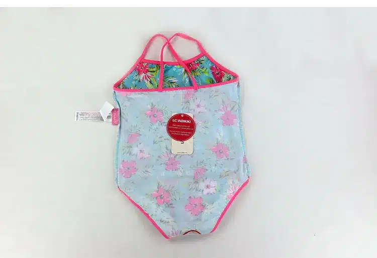 New 2017 3-14Y Children Girls Floral Swimsuit Kids Girls One Piece Swimming Suits Cute Swimwear G6-K307 8