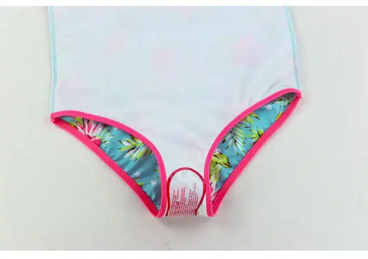 New 2017 3-14Y Children Girls Floral Swimsuit Kids Girls One Piece Swimming Suits Cute Swimwear G6-K307 11