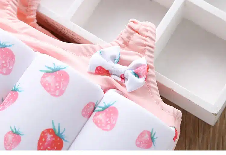 Floating Buoyancy Baby Girl Swimsuits Detachable Swimwear Siamese Swimming Training 2019 Kids Swimming Float Suits Bathing Suit 3