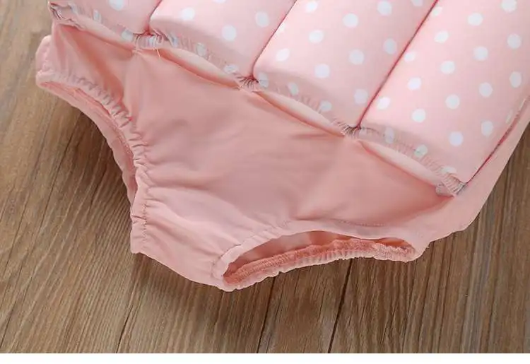 Floating Buoyancy Baby Girl Swimsuits Detachable Swimwear Siamese Swimming Training 2019 Kids Swimming Float Suits Bathing Suit 14