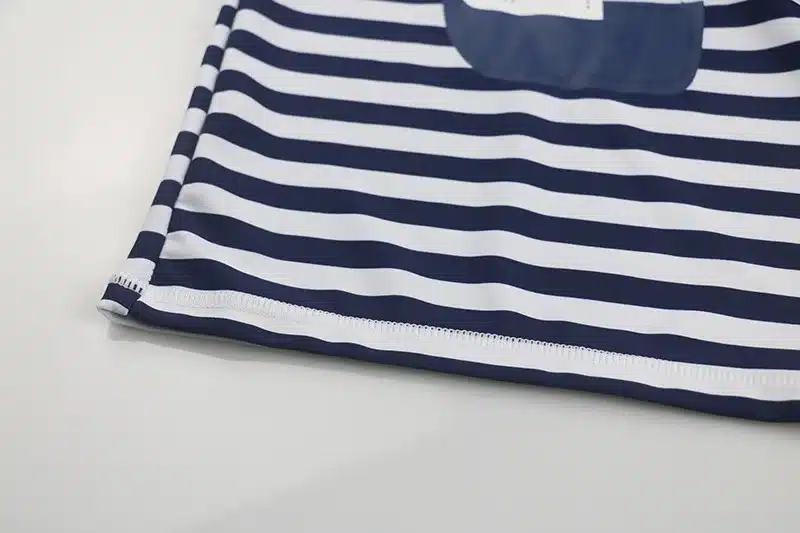 Boys Swimwear Children's Swimming Trunks Cute Cartoon Sailboat Bathing Suit With Cap Kids Split Swimsuit Sunblock Beachwear 8