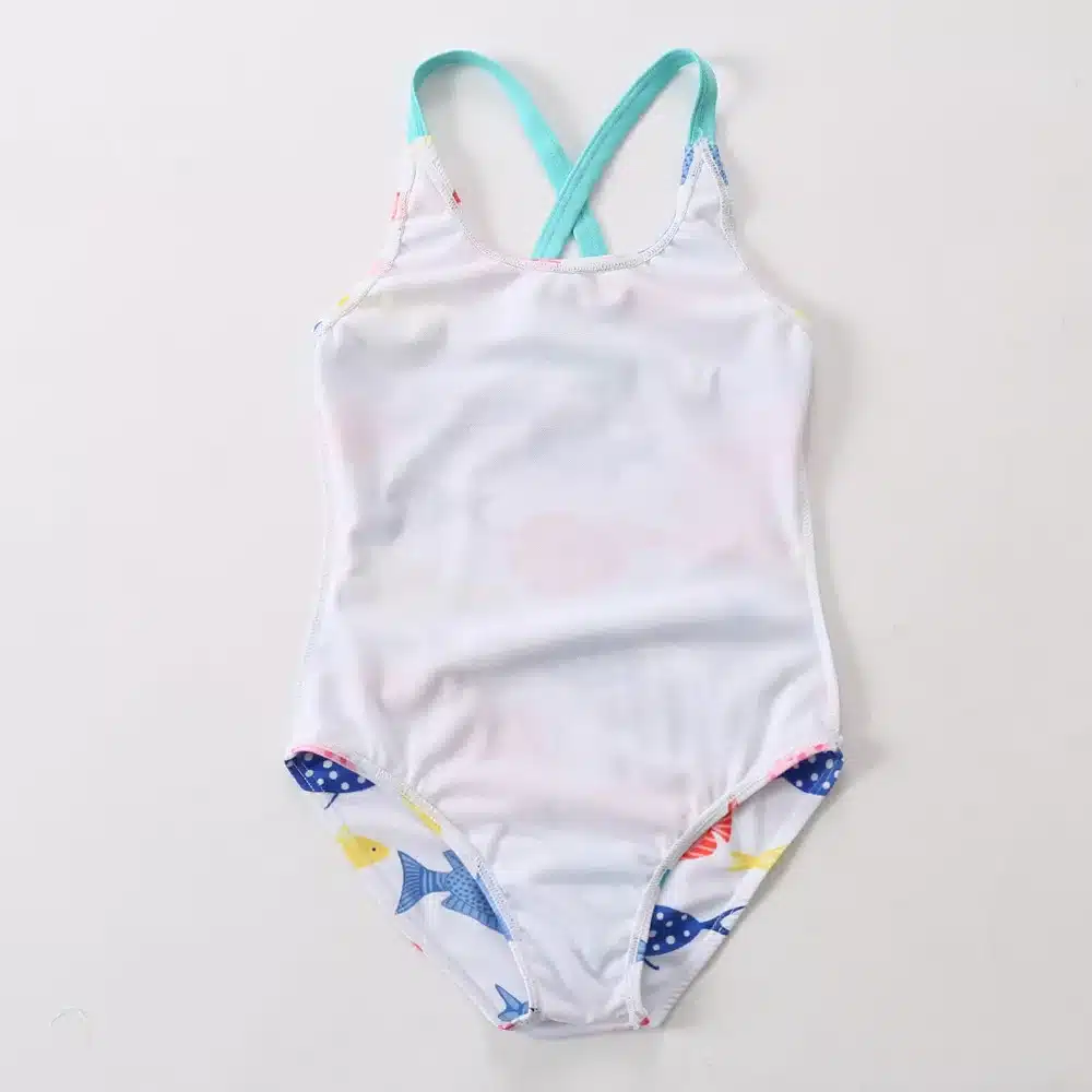 2018 Baby Girls Swimwear One Piece Swimsuit Children's Swimwear Flamingo Kid Summer Sport Bathing Suit CC871 5