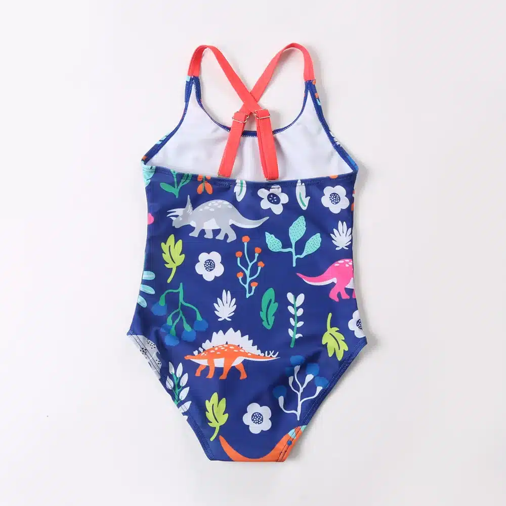 2018 Baby Girls Swimwear One Piece Swimsuit Children's Swimwear Flamingo Kid Summer Sport Bathing Suit CC871 9