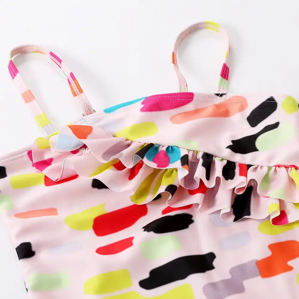 2018 Baby Girls Swimwear One Piece Swimsuit Children's Swimwear Flamingo Kid Summer Sport Bathing Suit CC871 16
