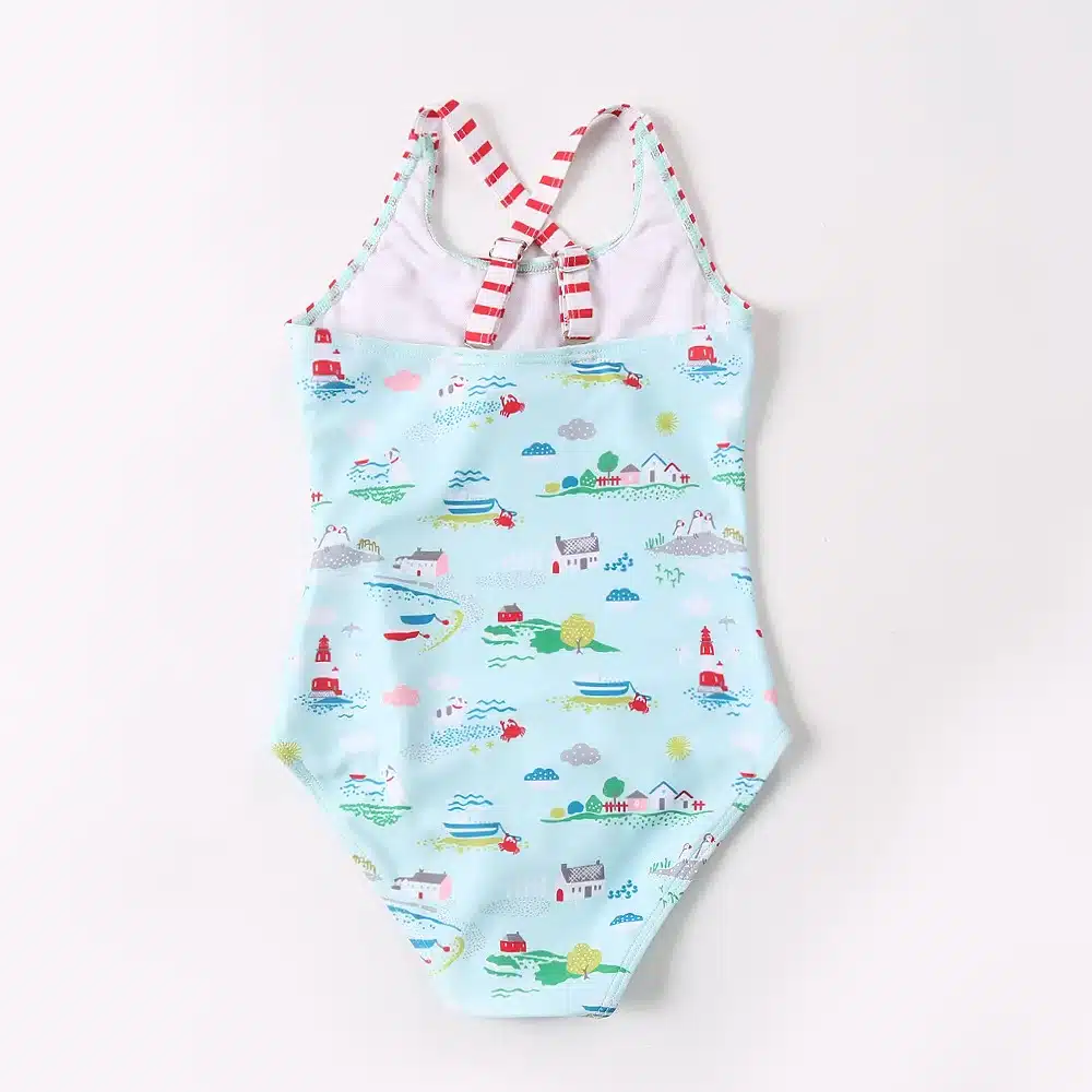 2018 Baby Girls Swimwear One Piece Swimsuit Children's Swimwear Flamingo Kid Summer Sport Bathing Suit CC871 17