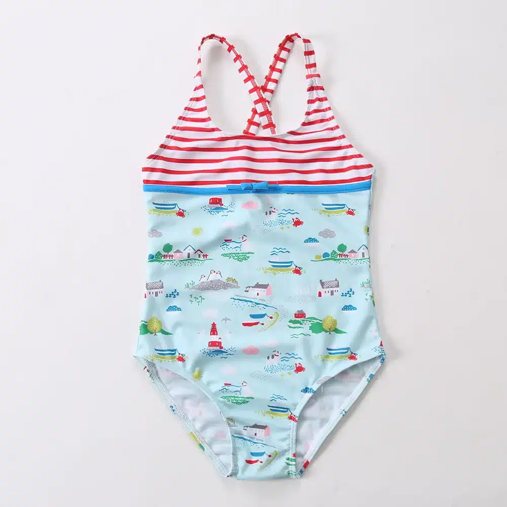 2018 Baby Girls Swimwear One Piece Swimsuit Children's Swimwear Flamingo Kid Summer Sport Bathing Suit CC871 20